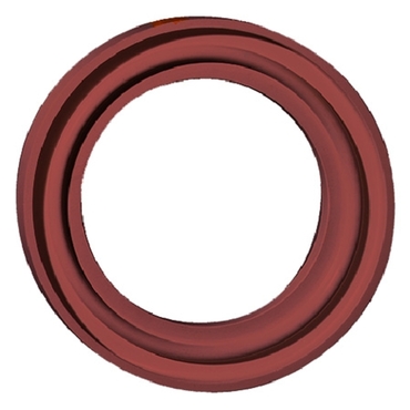 Tri-clamp Seal flanged Silicone with lip